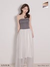 ROBE de FLEURS anier.ROBE ローブドフルール アニエルローブ 【XSサイズあり】chic corset couture long dress fm-anier4071