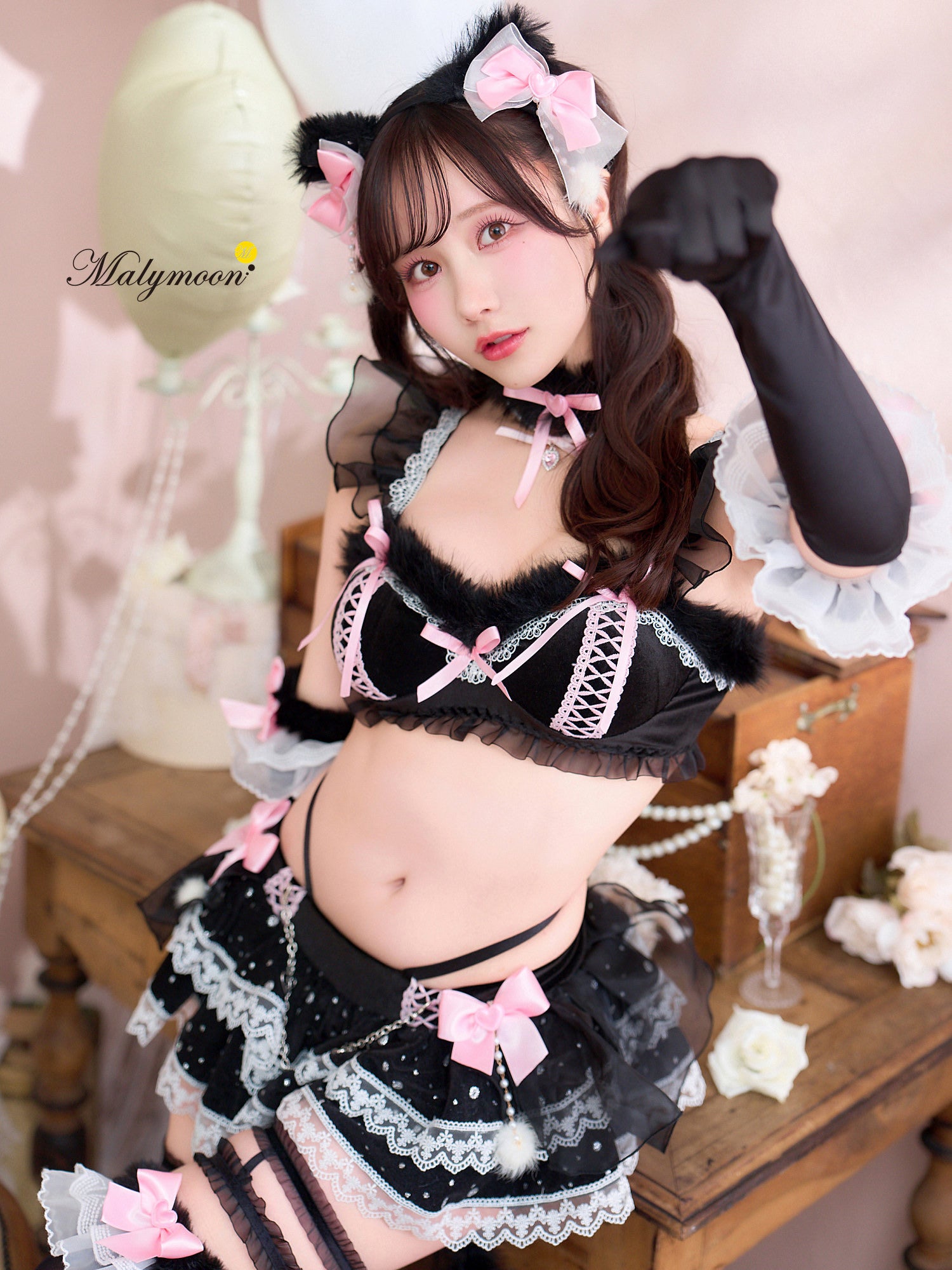 【11点セット】Malymoon マリームーンフローラチュチュランジェリーキャット mlcs25215