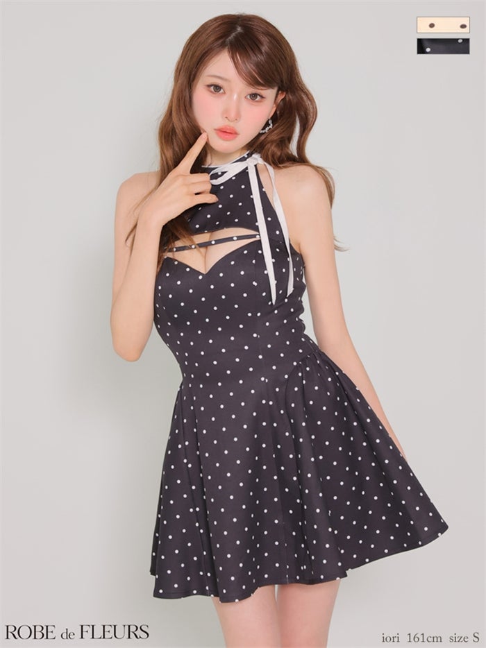 ROBE de FLEURS ローブドフルール 【XSサイズあり】ドットアメスリ