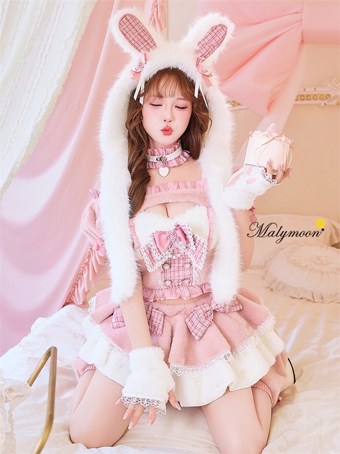 【12点セット】Malymoon マリームーン アムールファーバニーmlcs26012