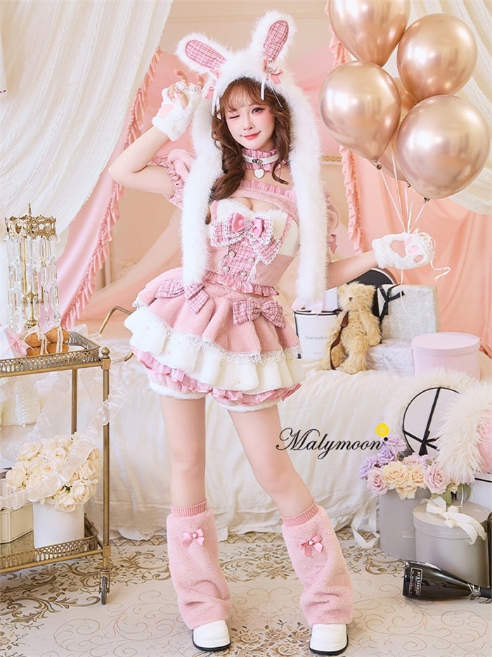 【12点セット】Malymoon マリームーン アムールファーバニーmlcs26012