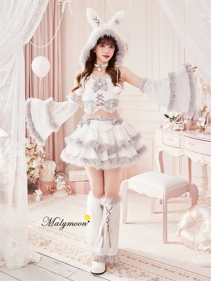 【10点セット】Malymoon マリームーン クロスシェリーファーバニー クロスシェリーファーバニー mlcs26044