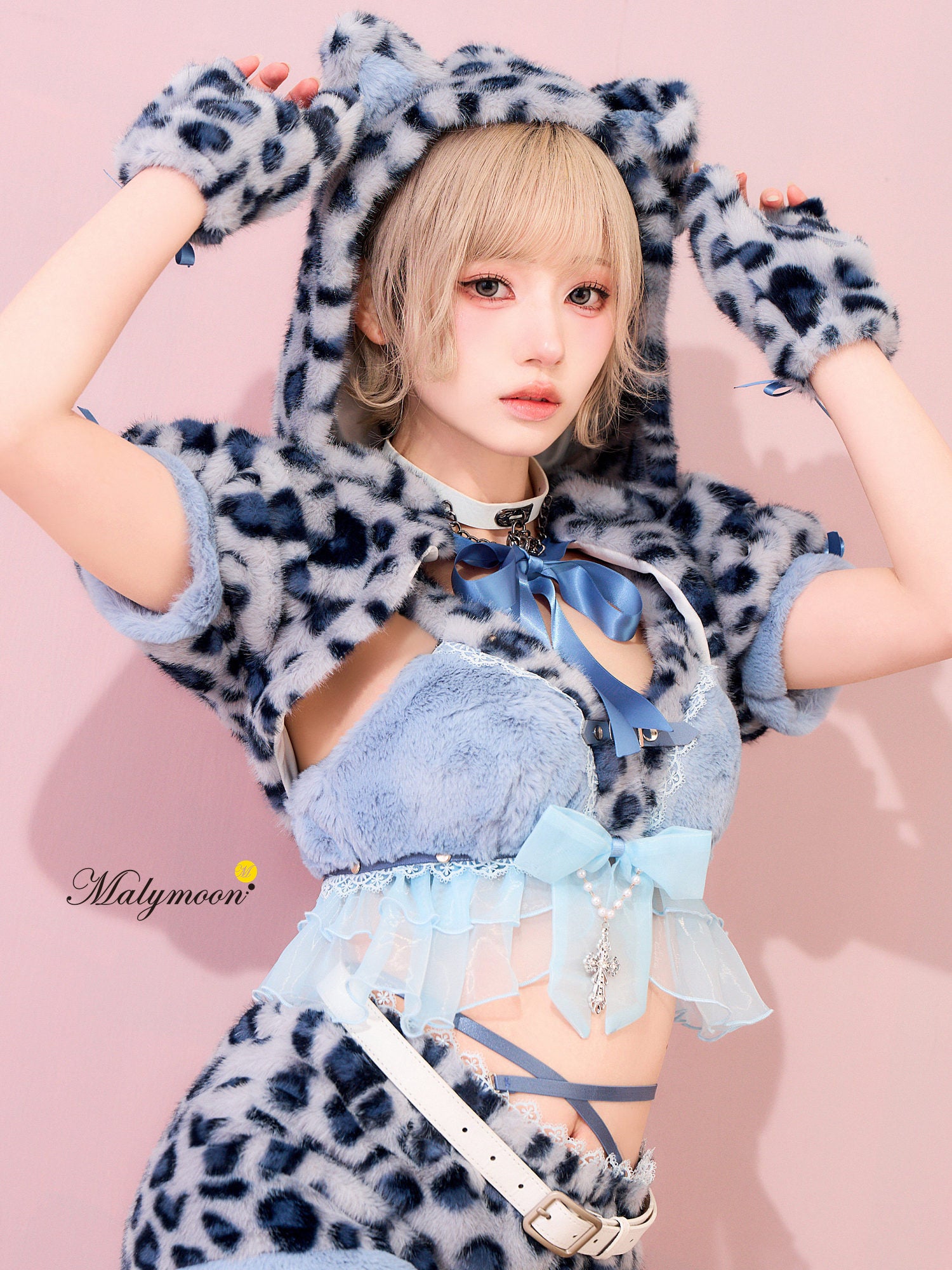 【15点セット】Malymoon マリームーン レオパドールフーディー mlcs26013