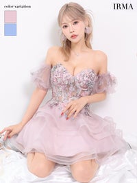 IRMA イルマ ミニプリンセスミニドレス ir61164-c