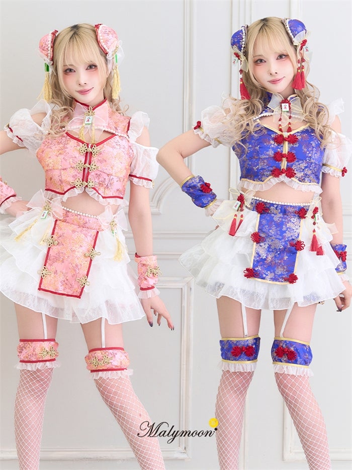 【9点セット】Malymoon マリームーン 花詩シフォンチャイナ mlcs26030
