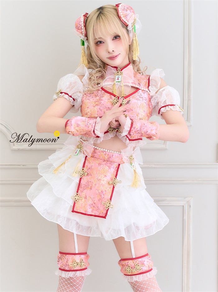 【9点セット】Malymoon マリームーン 花詩シフォンチャイナ mlcs26030