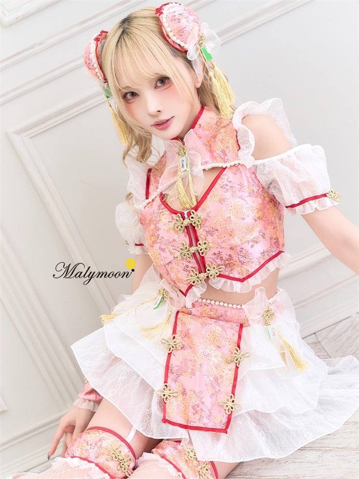 【9点セット】Malymoon マリームーン 花詩シフォンチャイナ mlcs26030