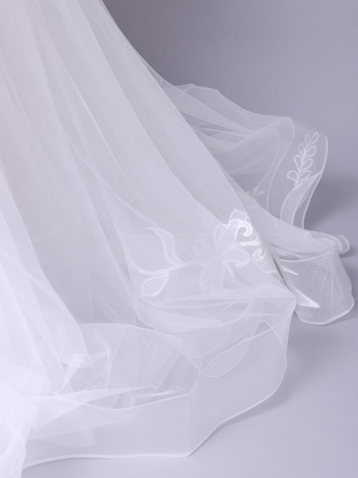 vanityME.couture. バニティーミークチュール Lys Blanc Couture リス・ブラン・クチュール ロングドレス ホワイト 白 リリー フリル プリンセス バースデー vctr-l-vvl059
