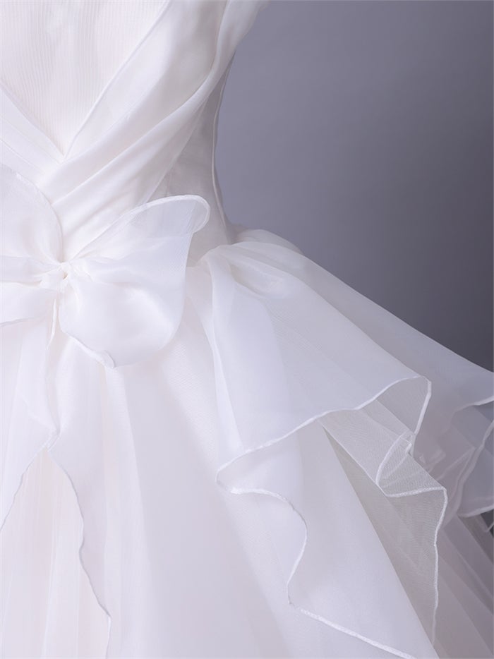 vanityME.couture. バニティーミークチュール Blanc Fleur Couture ブラン・フルール・クチュール ロングドレス ホワイト 白 フリル オーガンジー バースデー vctr-c-8665