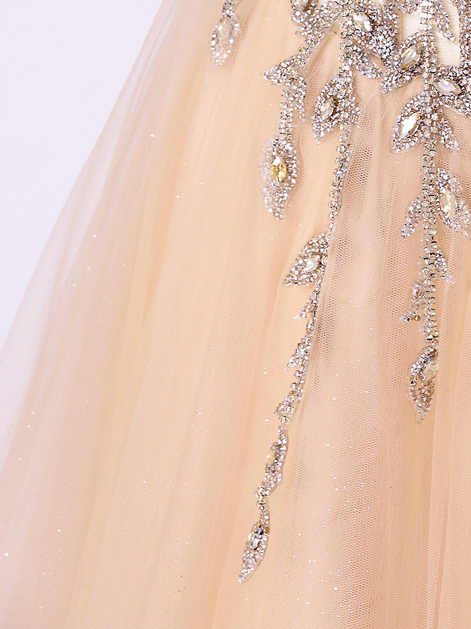 vanityME.couture. バニティーミークチュール Lumiere Bijou Couture リュミエール・ビジュー・クチュール ロングドレス シャンパンゴールド ビジュー バースデー vctr-l-cd721-1