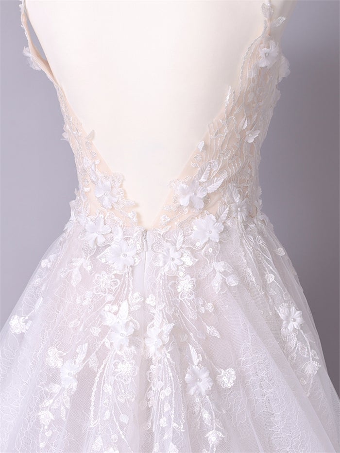 vanityME.couture. バニティーミークチュール Jardin Blanc Couture ジャルダン・ブラン・クチュール ロングドレス オフホワイト 白 フラワー レース バースデー vctr-l-cd857w