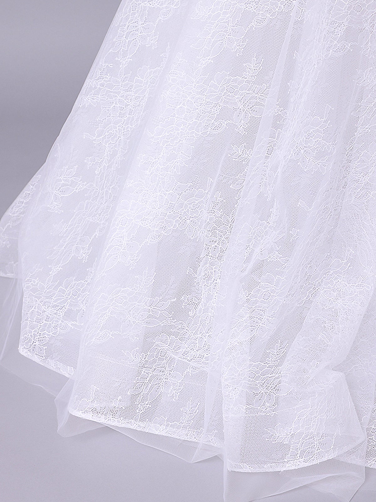 vanityME.couture. バニティーミークチュール Jardin Blanc Couture ジャルダン・ブラン・クチュール ロングドレス オフホワイト 白 フラワー レース バースデー vctr-l-cd857w