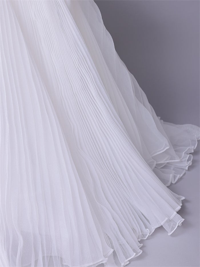 vanityME.couture. バニティーミークチュール Neige Tulle Couture ネージュ・チュール・クチュール ロングドレス ホワイト 白 チュール プリーツ プリンセス バースデー vctr-c-19016