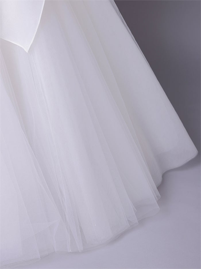 vanityME.couture. バニティーミークチュール Blanc Ruban Couture ブラン・リュバン・クチュール ロングドレス ホワイト 白 ビッグリボン フリル バースデー vctr-c-783