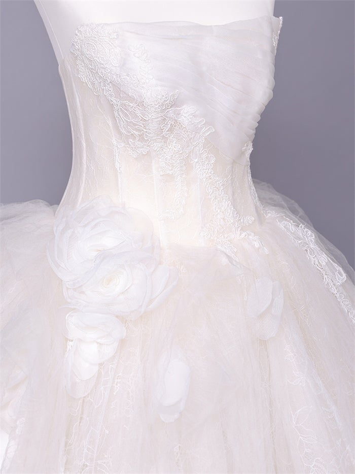 vanityME.couture. バニティーミークチュール Blanc Petale Couture ブラン・ペタル・クチュール ロングドレス ホワイト 白 フラワー チュール プリンセス バースデー vctr-c-lw2730