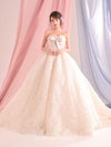vanityME.couture. バニティーミークチュール Fleur Ruban Couture フルール・リュバン・クチュール ロングドレス ホワイト 白 総レース リボン バースデー vctr-c-5126