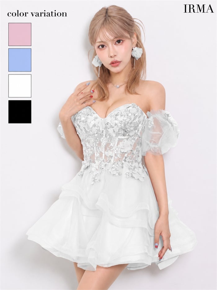 IRMA イルマ ミニプリンセスミニドレス ir61164