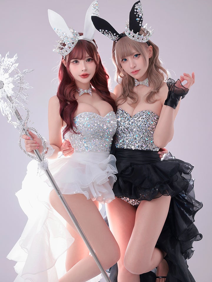 venus bunny limited edition ヴィーナスバニー バニーガール ホワイト ブラック
