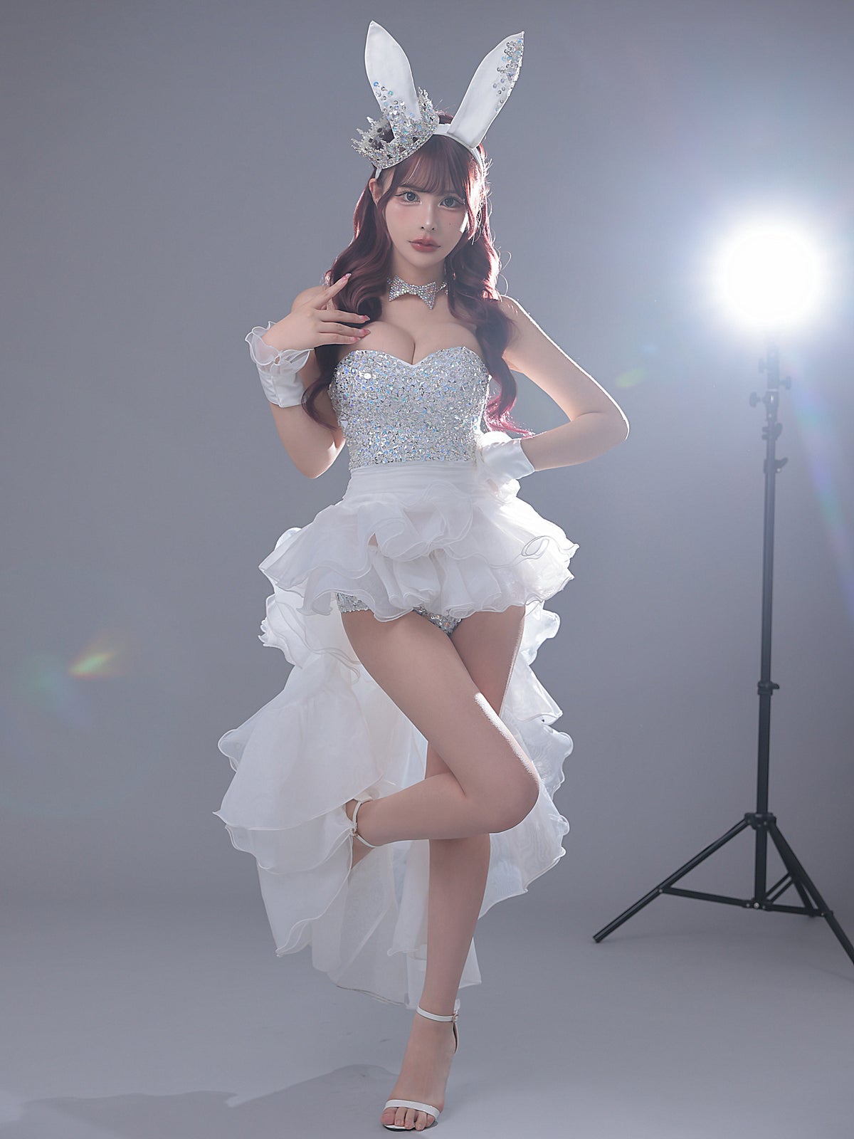 venus bunny limited edition ヴィーナスバニー バニーガール ホワイト ブラック
