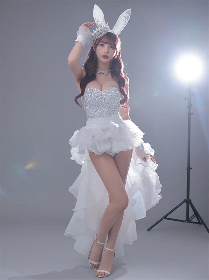 venus bunny limited edition ヴィーナスバニー バニーガール ホワイト ブラック