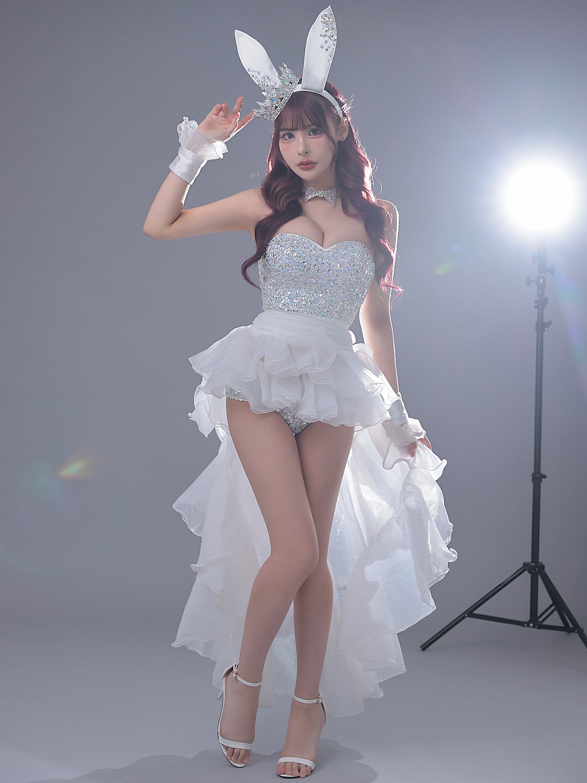 venus bunny limited edition ヴィーナスバニー バニーガール ホワイト ブラック
