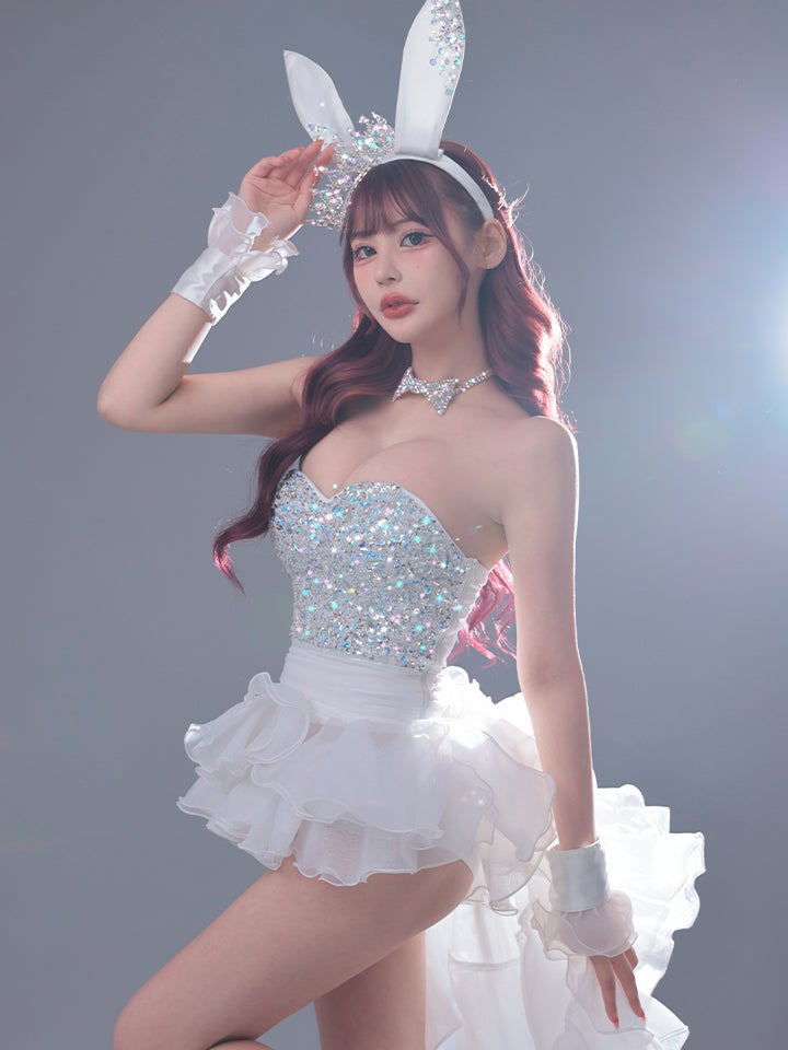 venus bunny limited edition ヴィーナスバニー バニーガール ホワイト ブラック