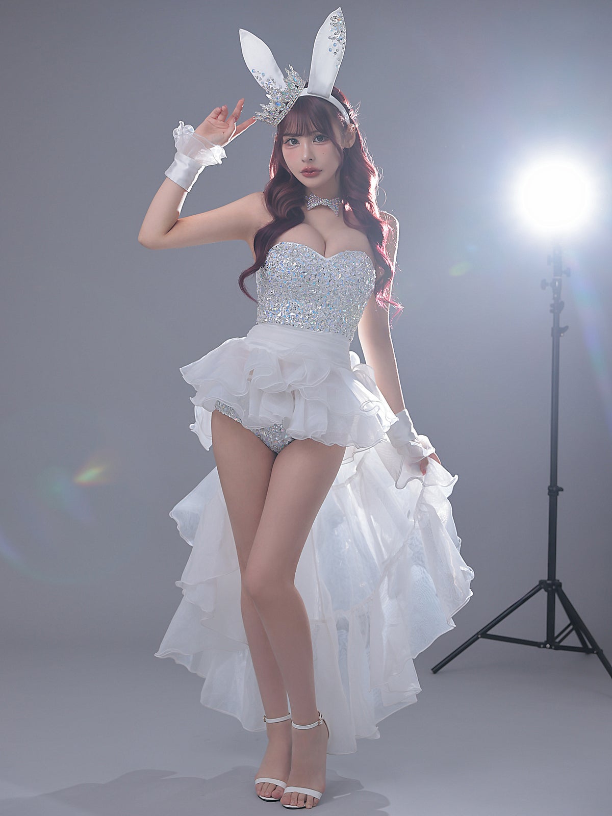 venus bunny limited edition ヴィーナスバニー バニーガール ホワイト ブラック