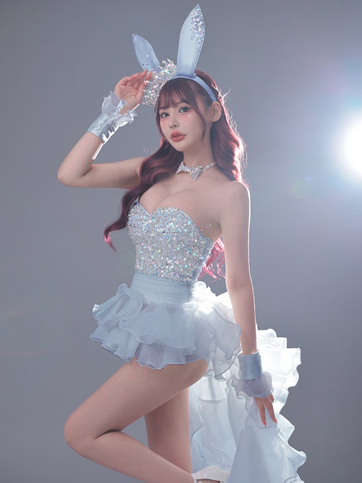 enus bunny limited edition ヴィーナスバニー バニーガール ブルー vcsbn-251212-3-ch