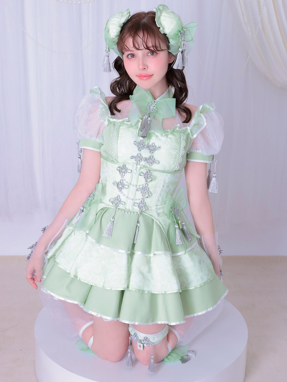 【10点セット】Malymoon マリームーン キャンディシェル麻雀チャイナ mlcs25190