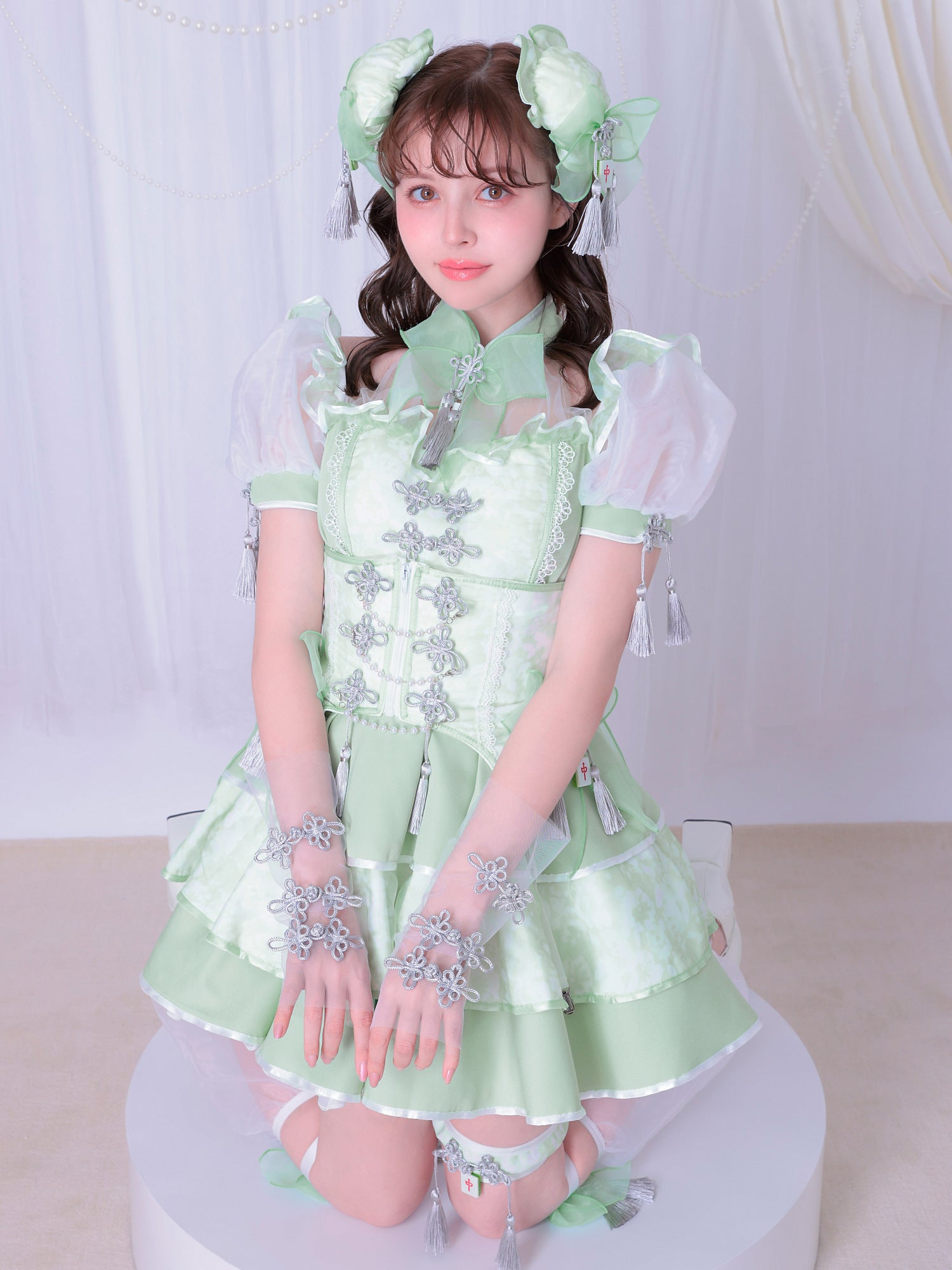 10点セット】Malymoon マリームーン キャンディシェル麻雀チャイナ