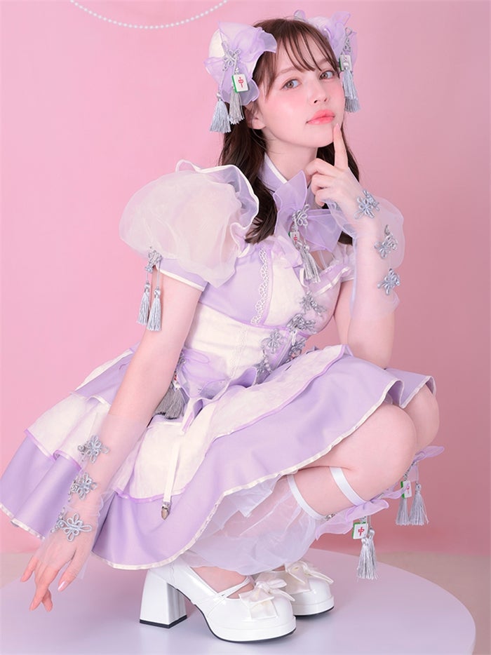 【10点セット】Malymoon マリームーン キャンディシェル麻雀チャイナ mlcs25190