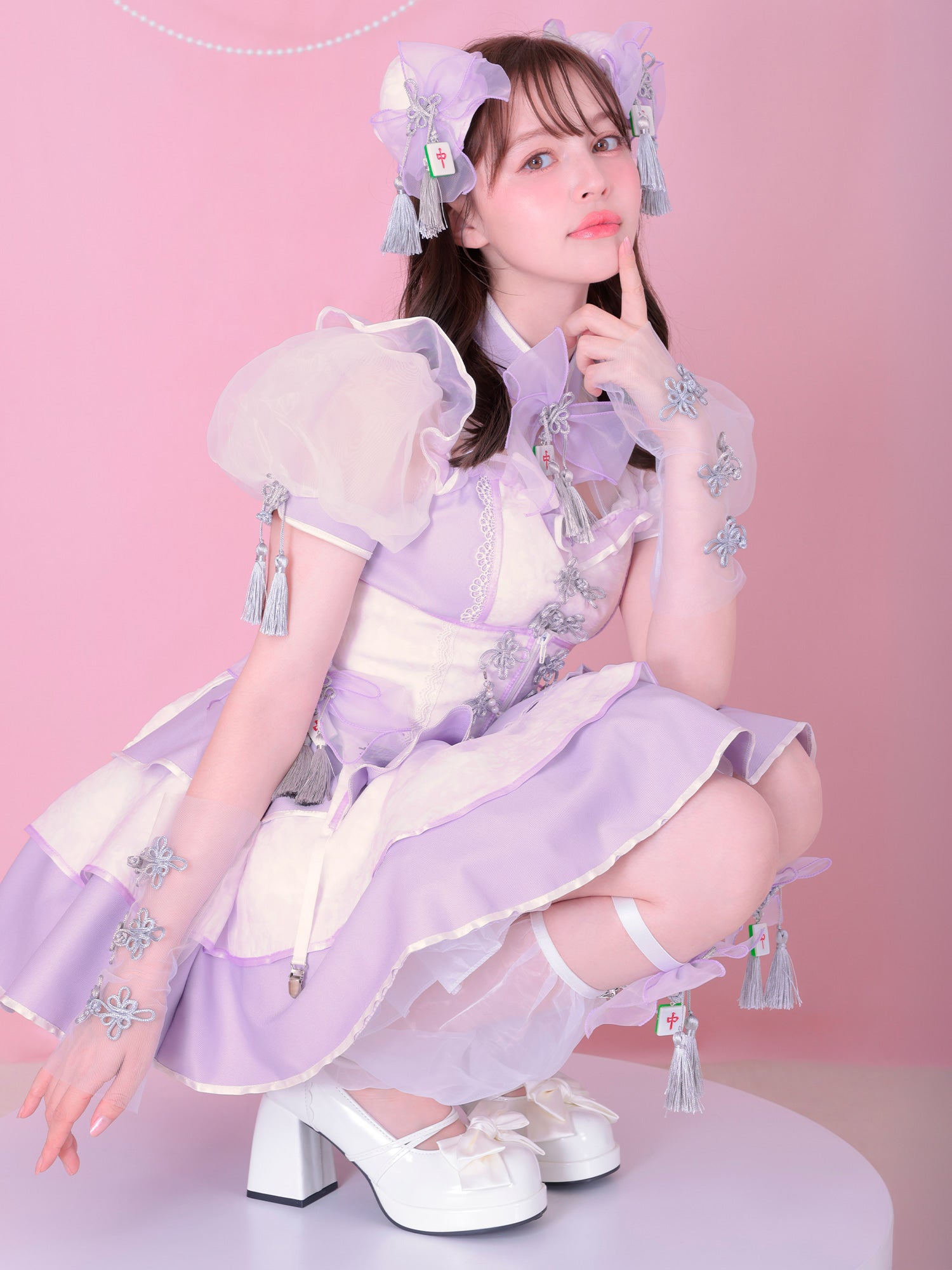 【10点セット】Malymoon マリームーン キャンディシェル麻雀チャイナ mlcs25190