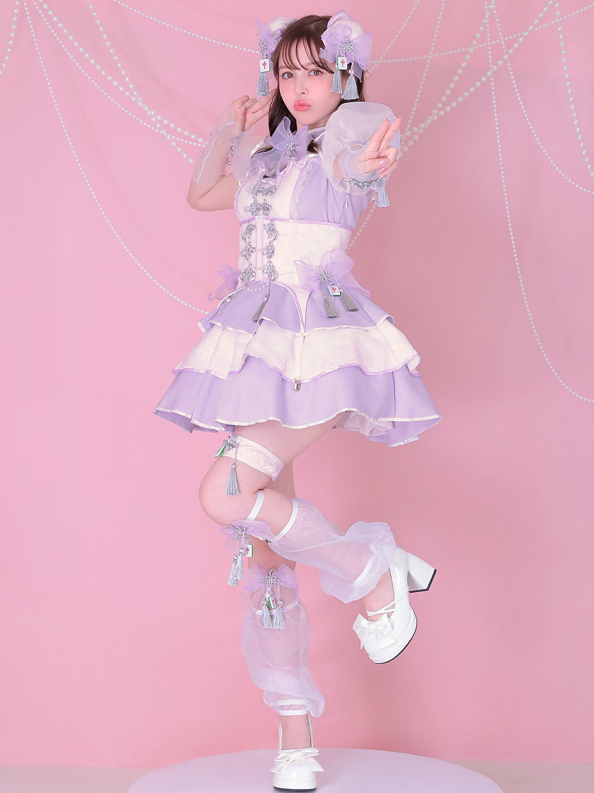 【10点セット】Malymoon マリームーン キャンディシェル麻雀チャイナ mlcs25190