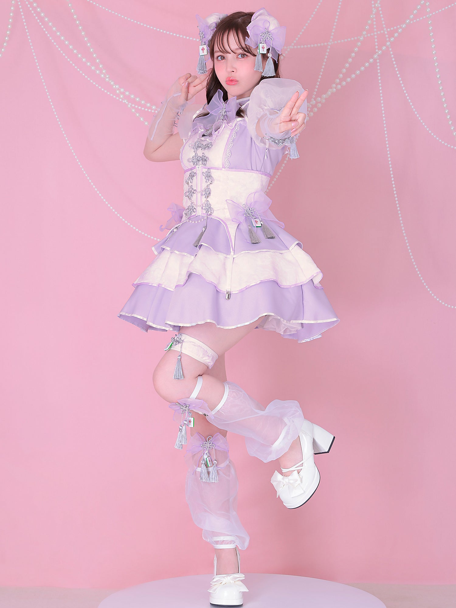 【10点セット】Malymoon マリームーン キャンディシェル麻雀チャイナ mlcs25190