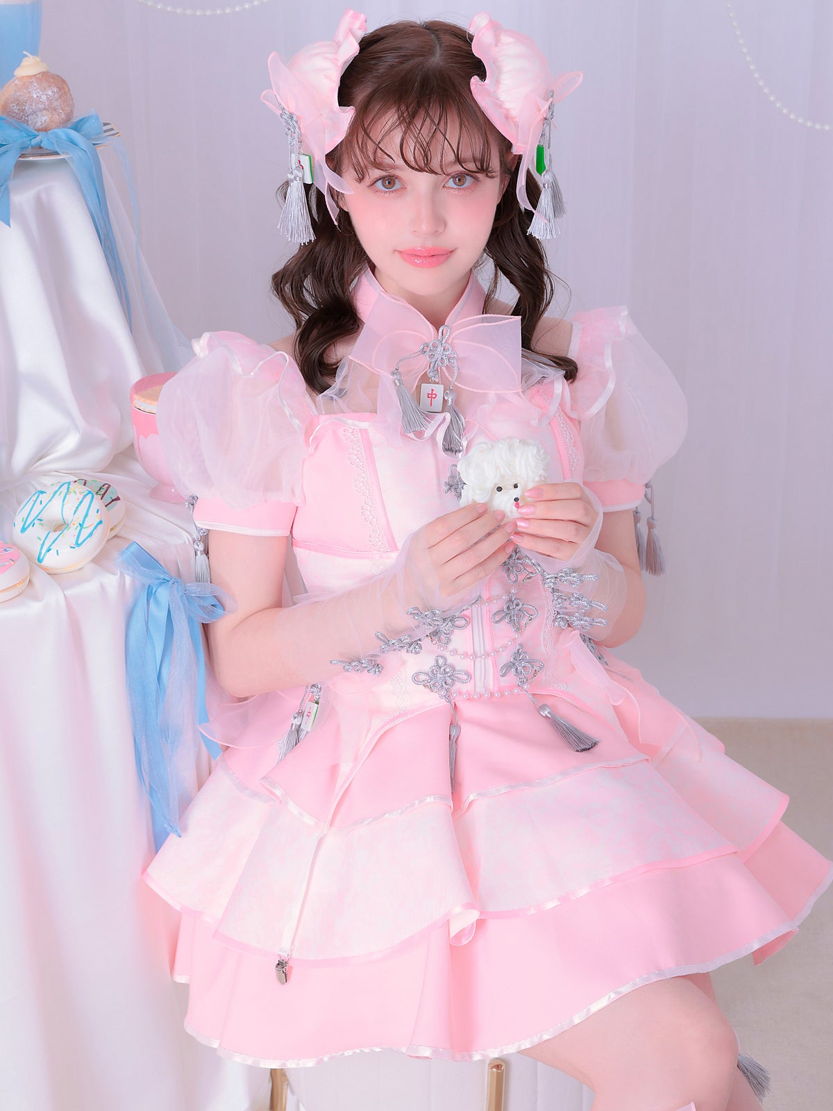 【10点セット】Malymoon マリームーン キャンディシェル麻雀チャイナ mlcs25190