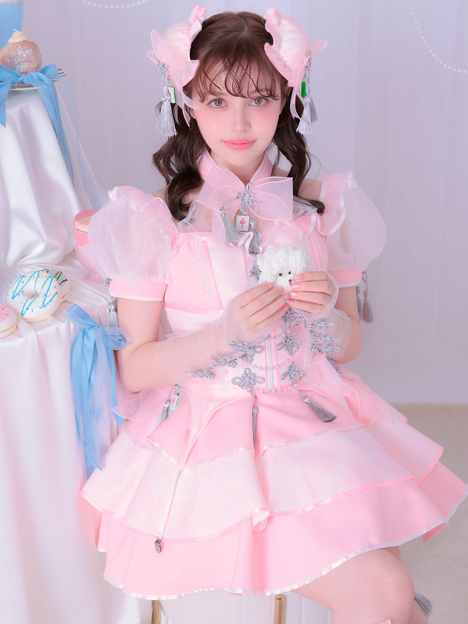 【10点セット】Malymoon マリームーン キャンディシェル麻雀チャイナ mlcs25190