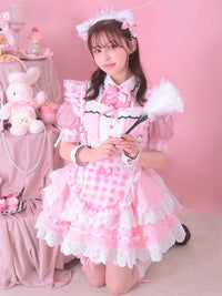 【12点セット】Malymoon マリームーン ラブポップギンガムキティメイド mlcs25224