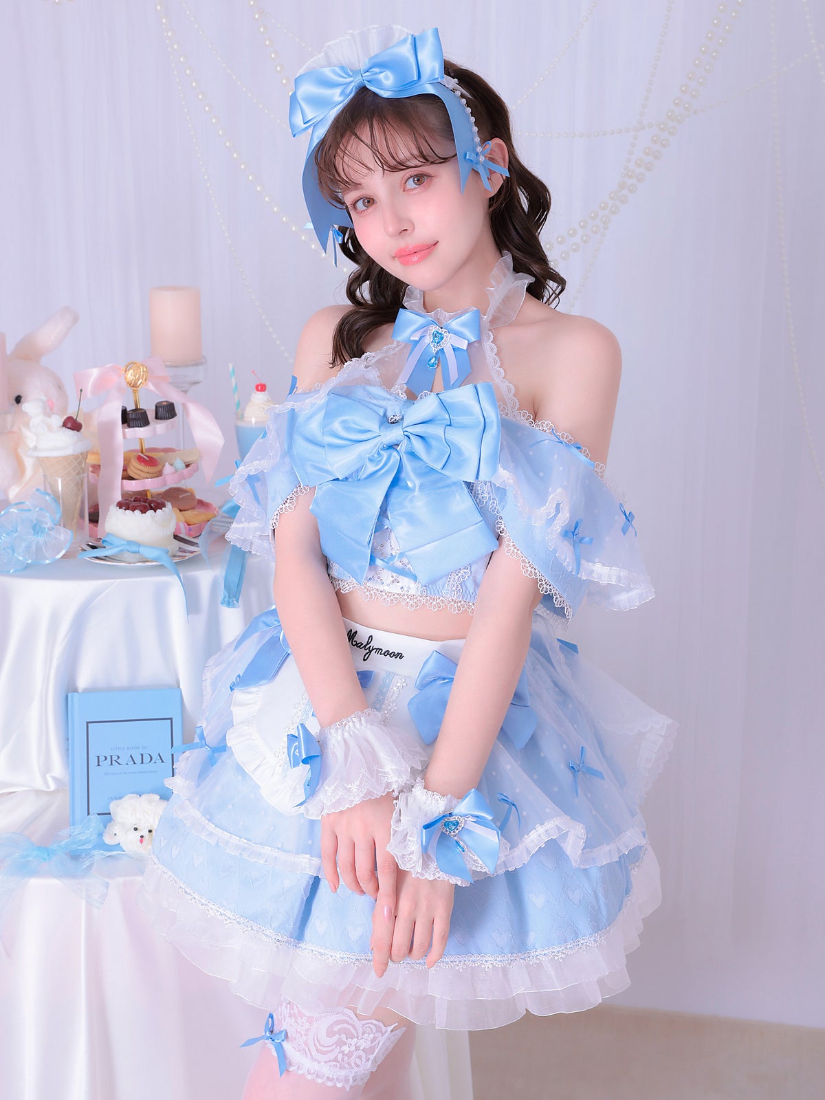 【14点セット】Malymoon マリームーン ディアミーフロートリボンメイド mlcs26002