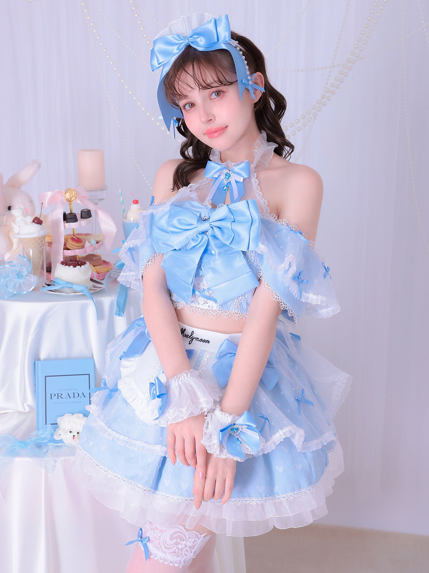【14点セット】Malymoon マリームーン ディアミーフロートリボンメイド mlcs26002
