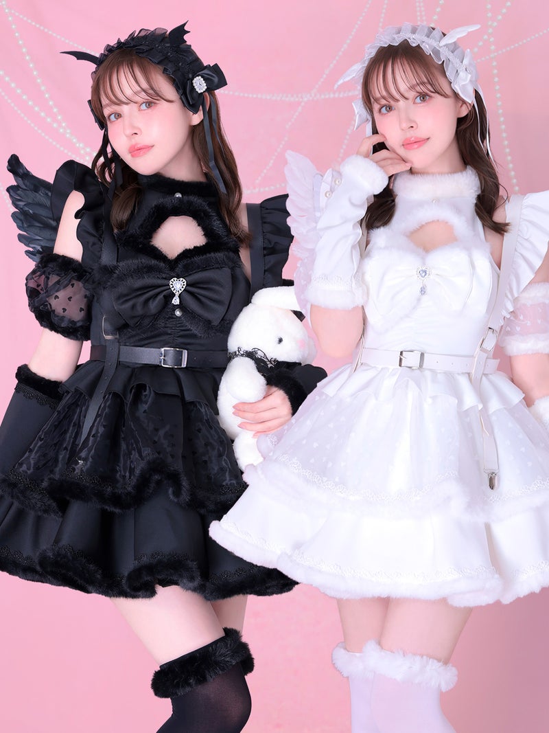 【8点セット】Malymoon マリームーン ホイップリボンドレス mlcs25002
