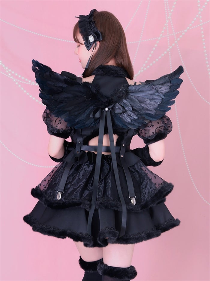 【8点セット】Malymoon マリームーン ホイップリボンドレス mlcs25002