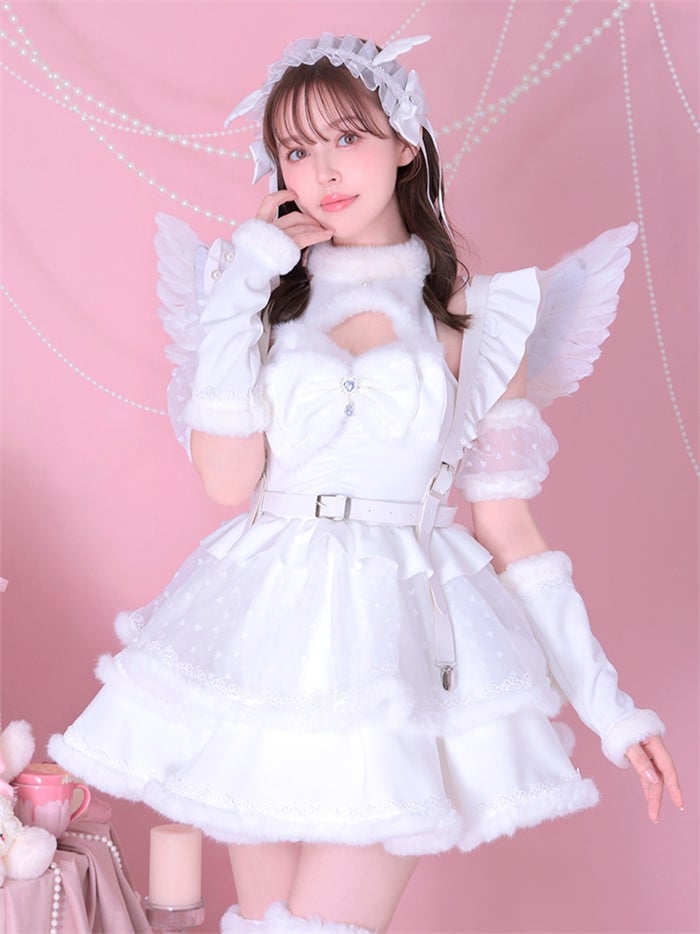 【8点セット】Malymoon マリームーン ホイップリボンドレス mlcs25002