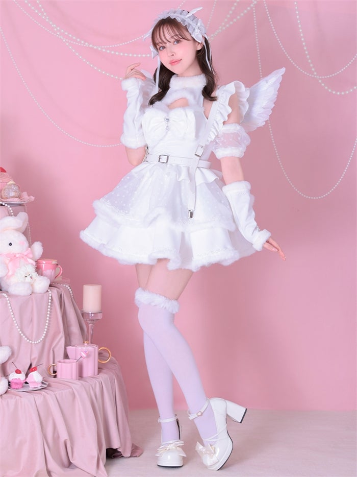 【8点セット】Malymoon マリームーン ホイップリボンドレス mlcs25002