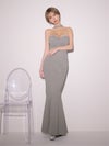Glossy ローブドフルールグロッシー 【XS～Lサイズあり】チョーカーネックジップシアーマーメイドロングキャバドレス gl4668
