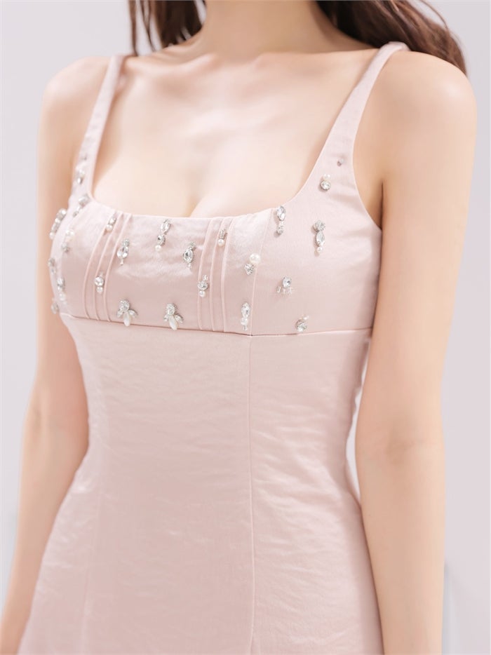ROBE de FLEURS anier.ROBE ローブドフルール アニエルローブ Stella Bijou Mini Dress fm-anier4089-c