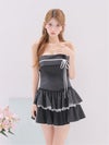ROBE de FLEURS anier.ROBE ローブドフルール アニエルローブ Sweet Edge Stripe Dress fm-anier4091-c
