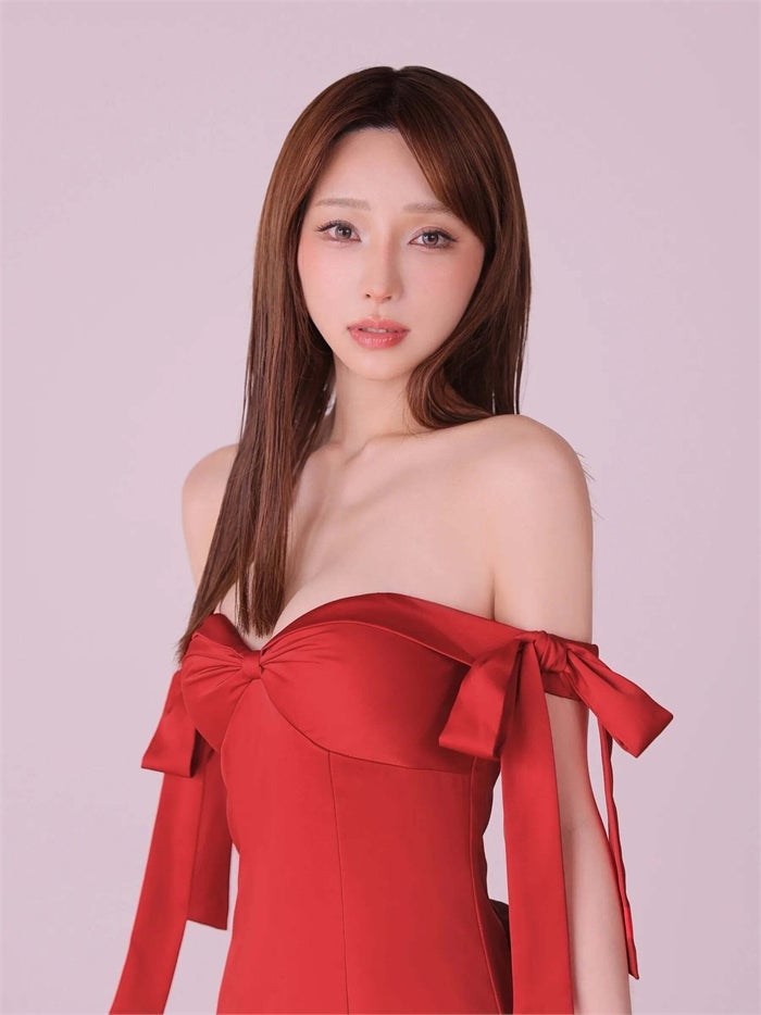 ROBE de FLEURS anier.ROBE ローブドフルール アニエルローブ Allure Ribbon Dress fm-anier4097-c