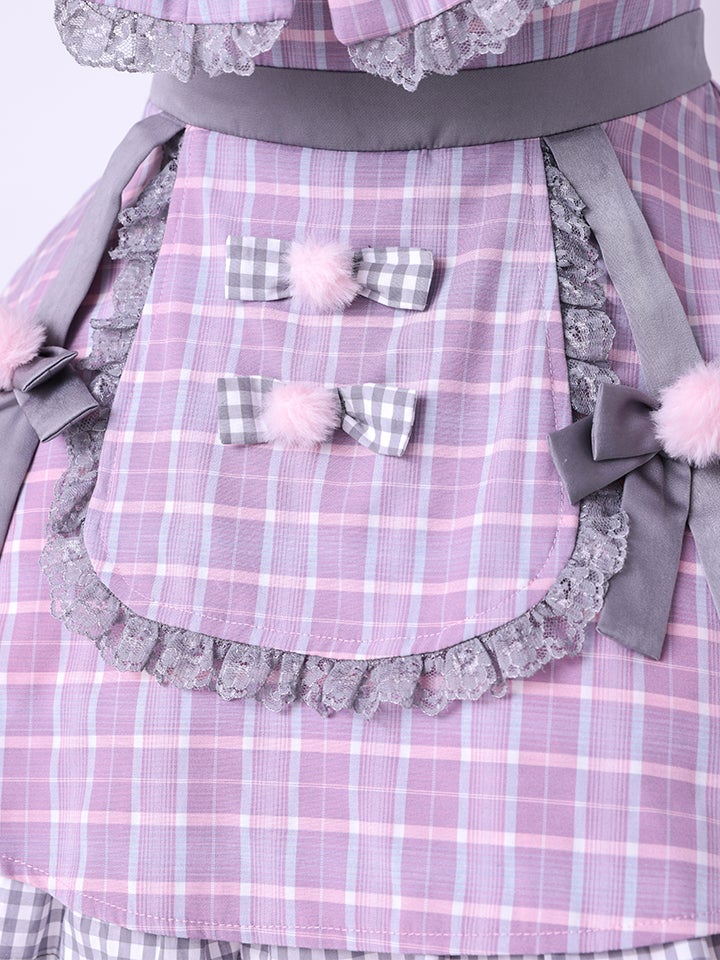 【3点セット】vanityME. × MIYANISHIYAMA おすましネコちゃんドレス ピンク vcsct-260152-1-ac
