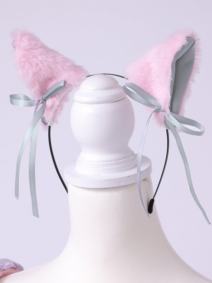 【3点セット】vanityME. × MIYANISHIYAMA おすましネコちゃんドレス ピンク vcsct-260152-1-ac