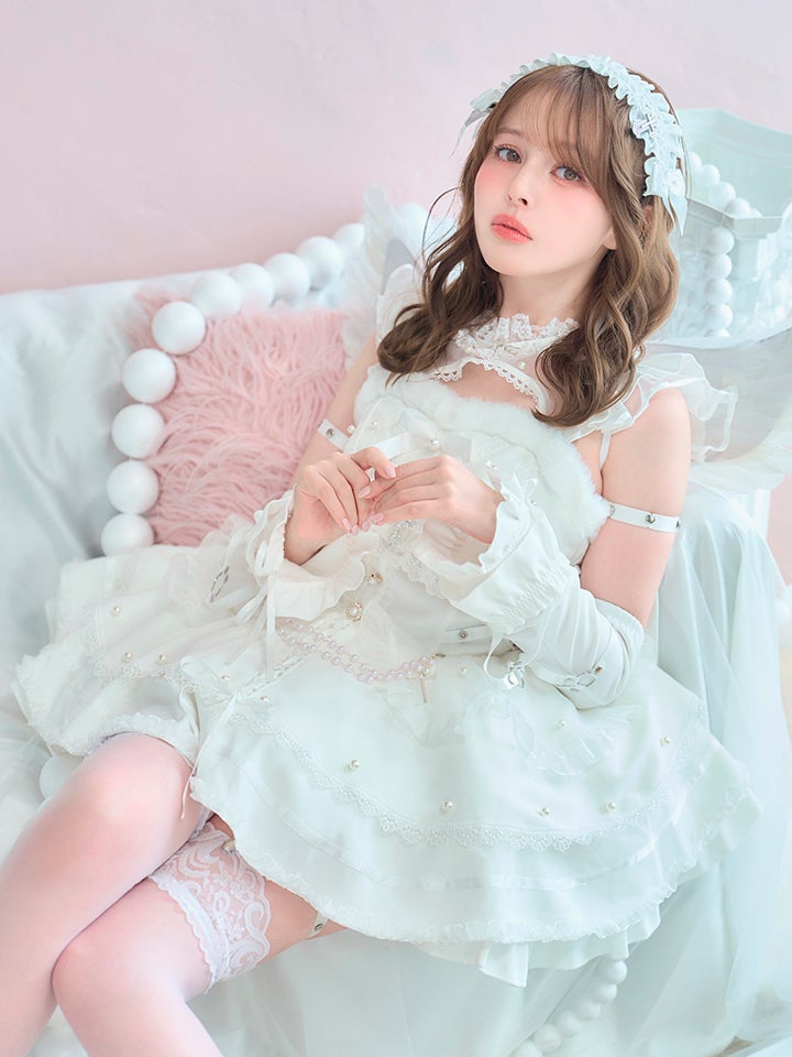 【10点セット】Malymoon マリームーン デュアルフェザーエンジェル ホワイト mlcs26036-1